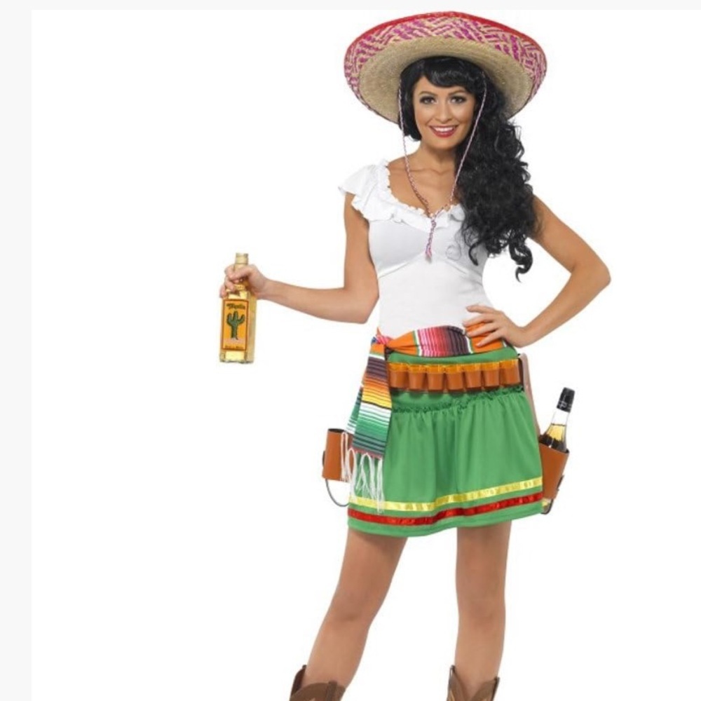 Tequila Shooter Girl Halloween Costume XS NEW
